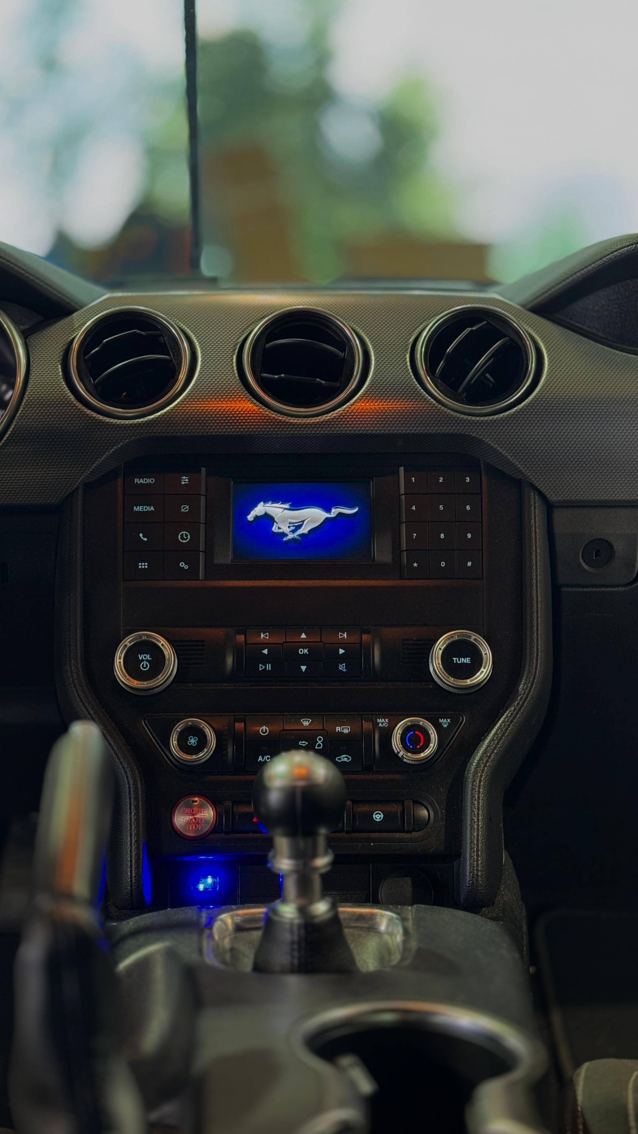 Mustang interior lighting