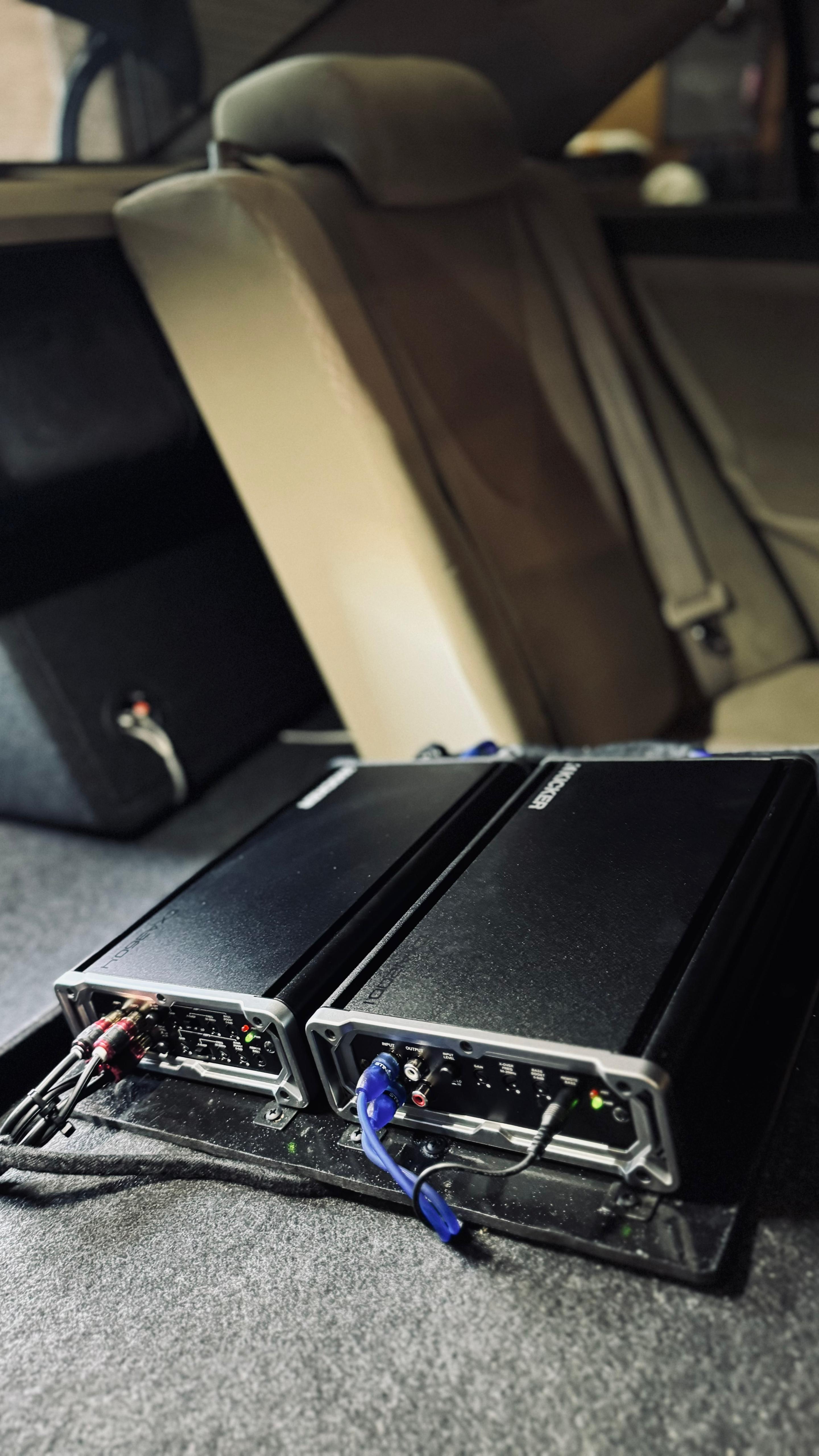 Amplifier installation